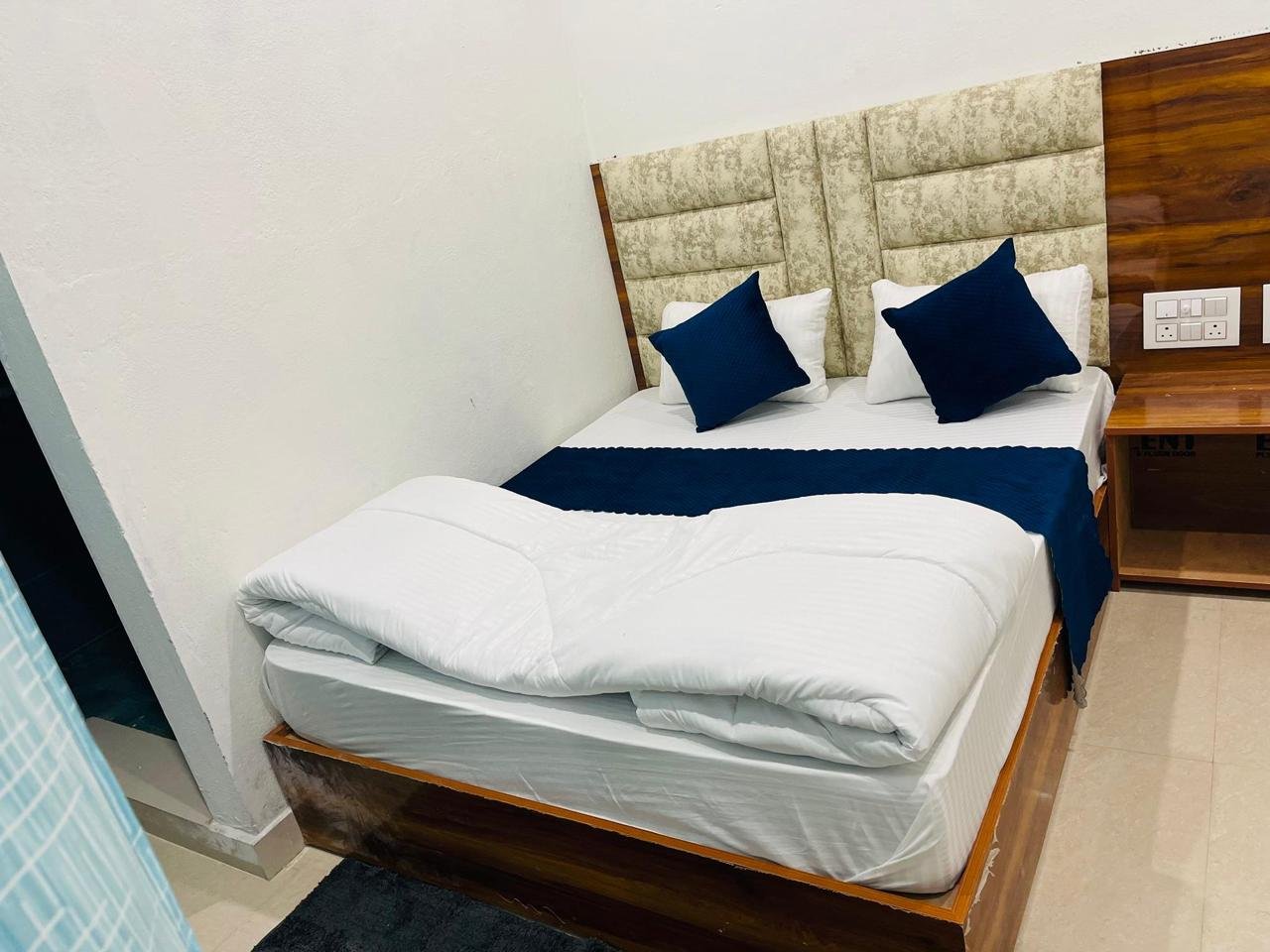 Blue accent room